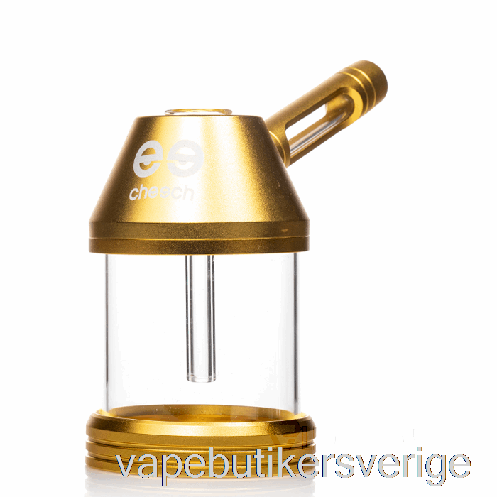Vape Sverige Cheech Glas Metall Oljeburk Bubblare Guld